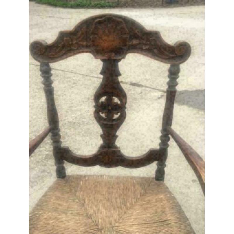 brocante armleuning stoel