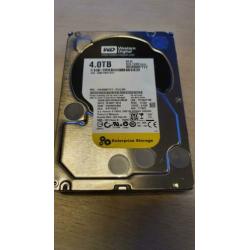 4x Western Digital 4TB WD4000FYYZ