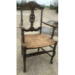 brocante armleuning stoel