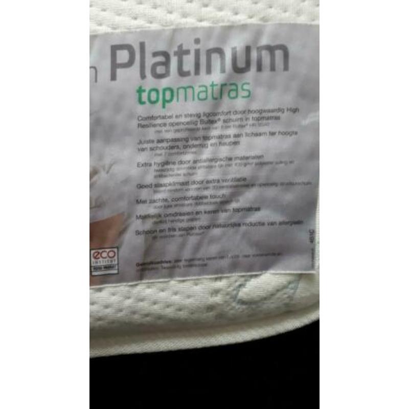Topper koud schuim van beter bed 140/200 rekening aanwezig