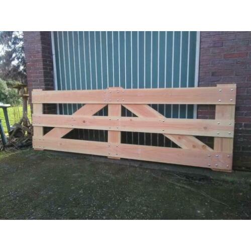 Nieuw Douglas weidehek/landhek 3 meter breed