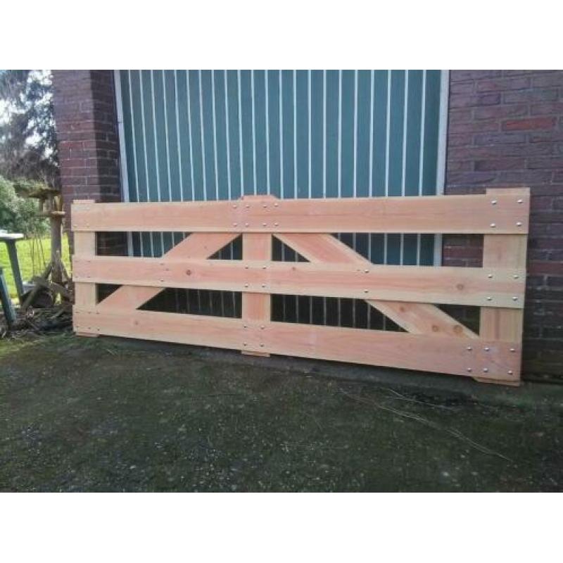 Nieuw Douglas weidehek/landhek 3 meter breed