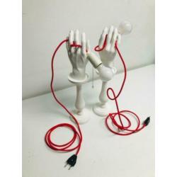 set tafellampen mannequin handen eclectic