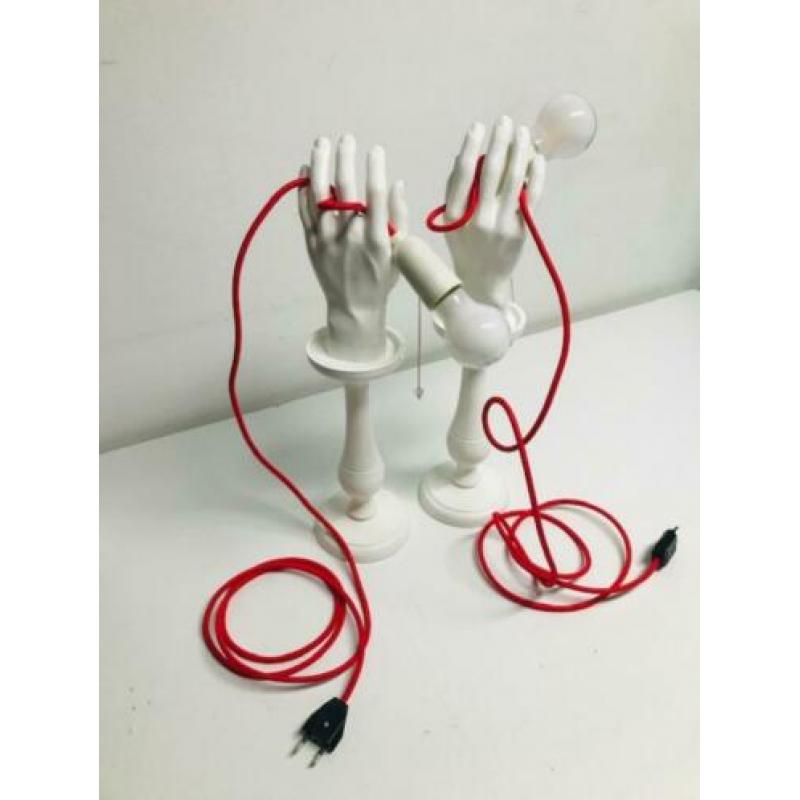 set tafellampen mannequin handen eclectic