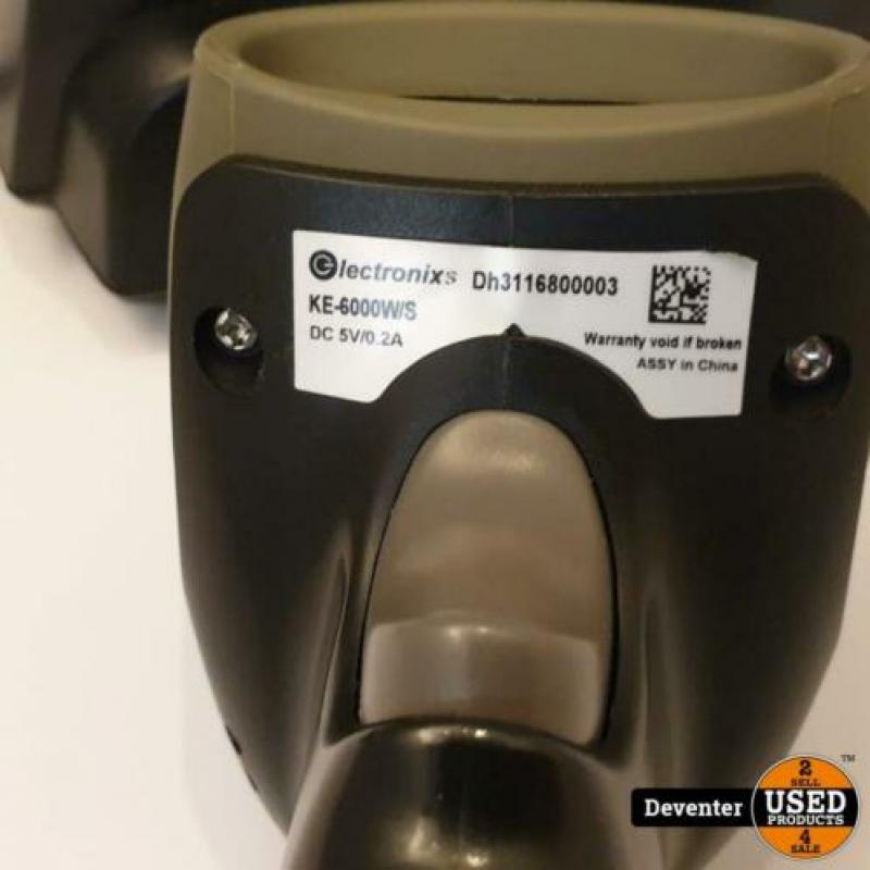 KE-6000W/S Draadloze barcode scanner met oplaadstation
