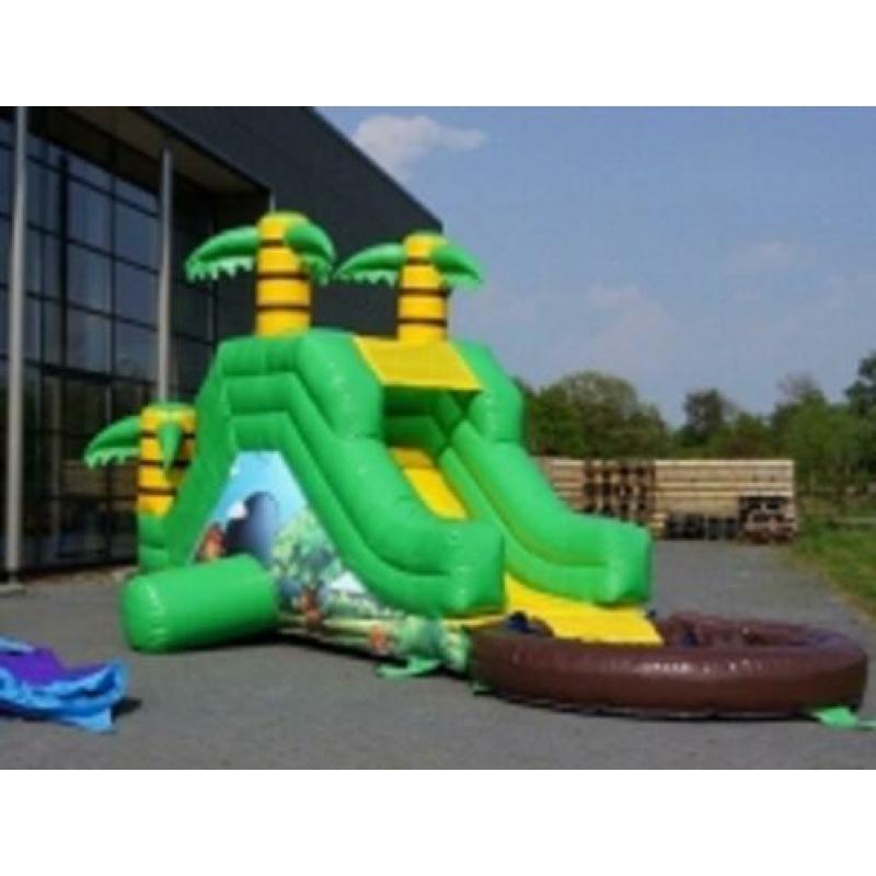 Springkussen Clown , 2 modellen , te huur