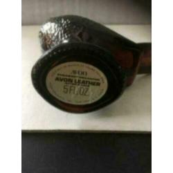 2 x glazen parfum vintage AVON fles After Shave vogel hond