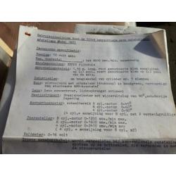 Afstellamp voor ontsteking en contactpunten voor oldtimer