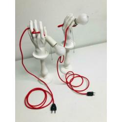 set tafellampen mannequin handen eclectic