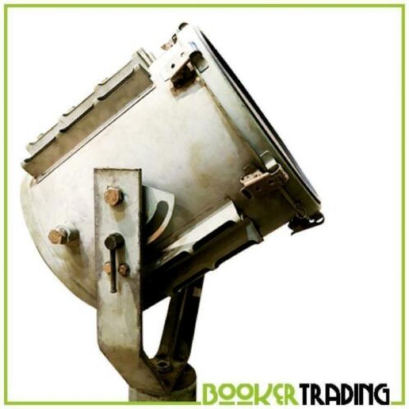 Oude industriële bootlamp verstraler MEGA-GROOT mooi DESIGN