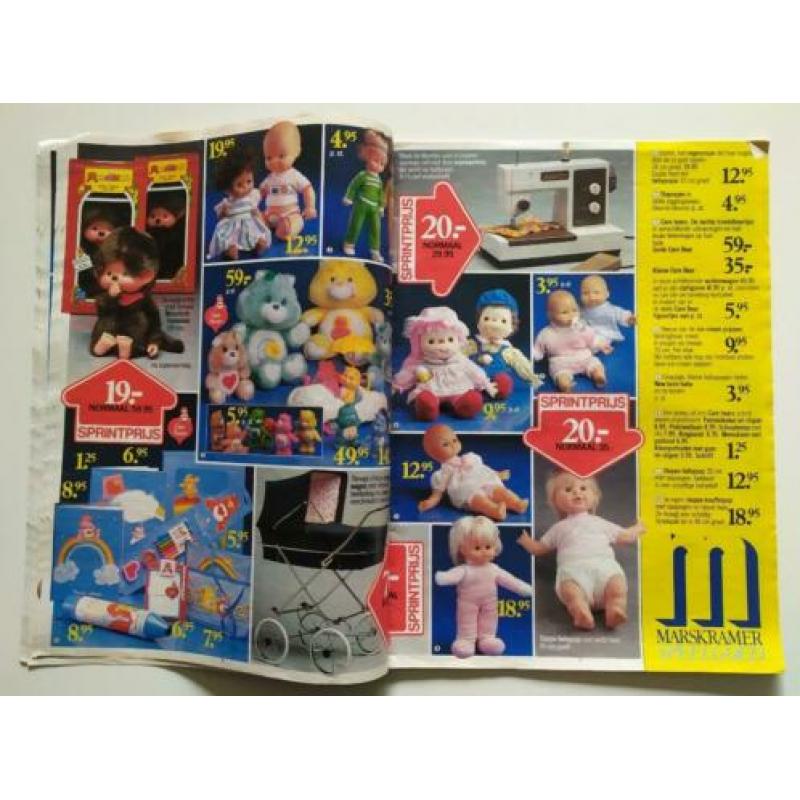 De Marskramer 1984 speelgoed folder Playmobil A-Team Lego