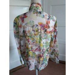 Superleuke katoenen blouse van ATELIER GS maat 44