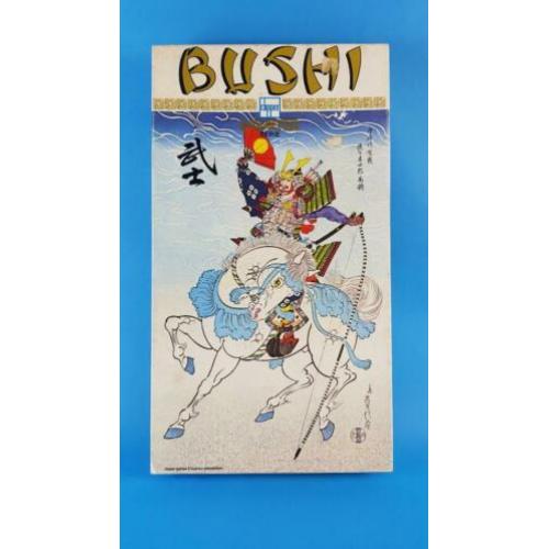 Bushi, vintage bordspel Clipper, jaren 70. Compleet. 7A5