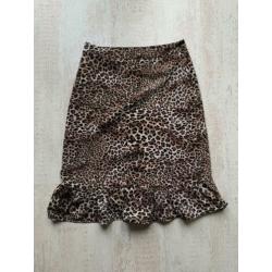 Panterprint rok van Vila maat L