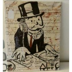Meerdere Alec Monopoly Canvas schilderijen!