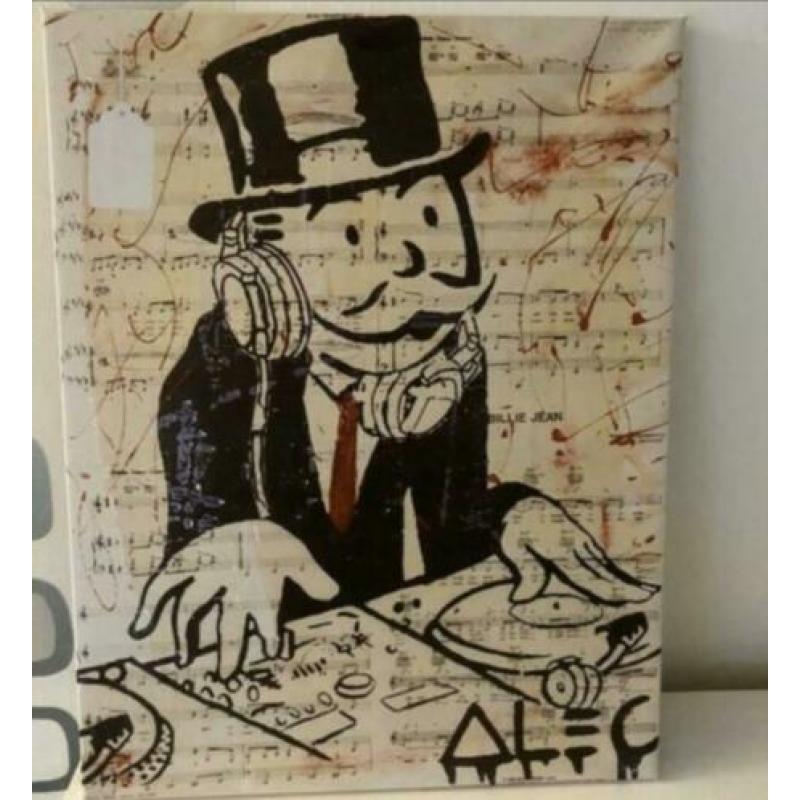 Meerdere Alec Monopoly Canvas schilderijen!