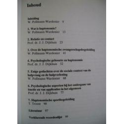 Verkenningen in de haptonomie - W. Pollmann-Wardenier (red.)