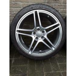 AMG velgen met Michelin winterbanden 255/35R19