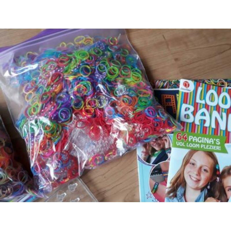 Grote set loom bandjes, met toebehoren