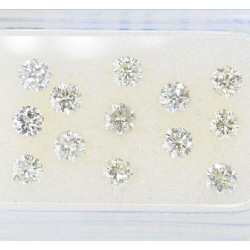 13 stralende diamanten Nieuw!