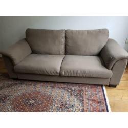 Gratis Ikea Tidafors 3-zits bank lichtbruin
