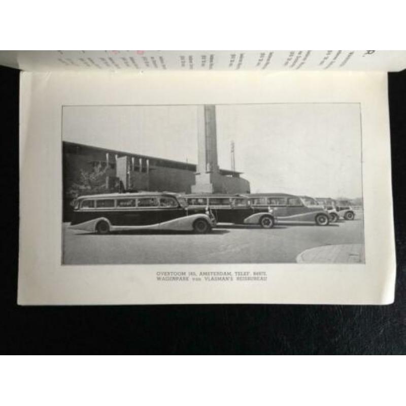 Vlasman’s Reisbureau Amsterdam - Reisprogramma 1936