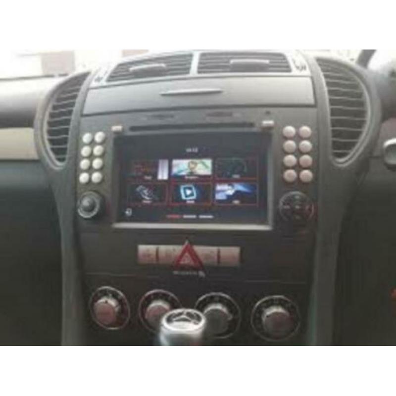 Navigatie Mercedes slk bouwjaar 2005 dvd parrot carplay most