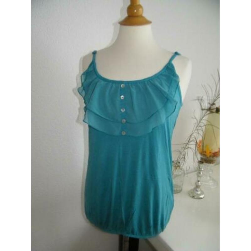 VERO MODA Dames Top Groen Maat M