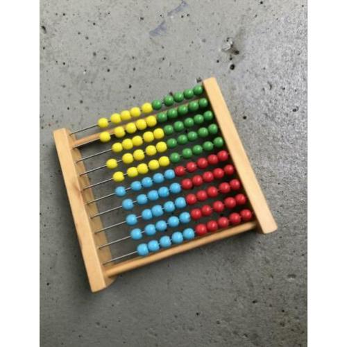 Houten rekenraam / telraam