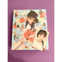 Kpop red velvet wendy rookie album