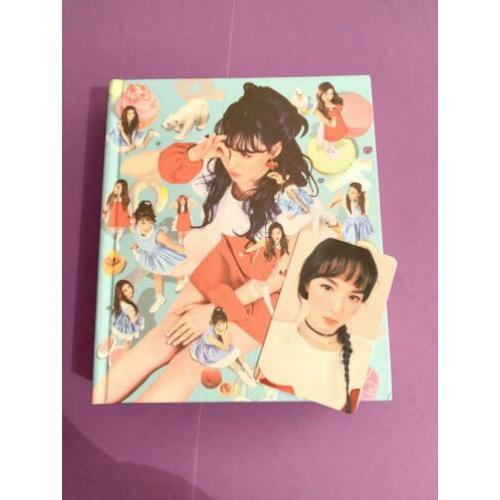 Kpop red velvet wendy rookie album