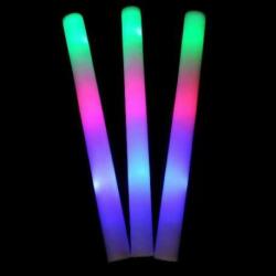 Led foamsticks multicolor leuk voor de carnaval