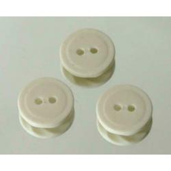 Vintage kunststof Swirl knoopjes nr. B1059 creme