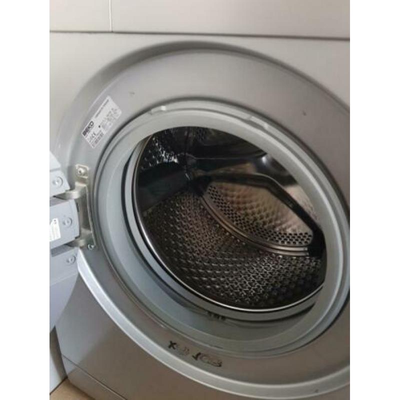 Beko 7kg wasmachine zilver/grijs
