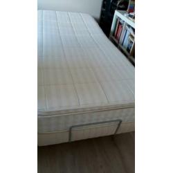 1-persoons boxspring 90 x 200 in uitstekende staat