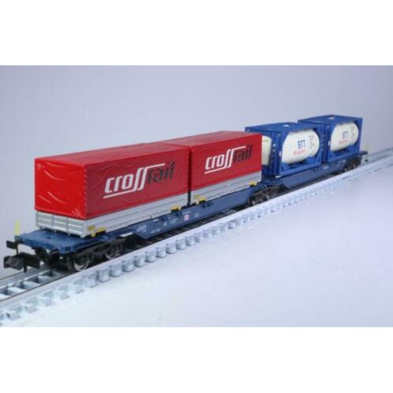 Draagwagon type Sggnos 715, BTT en Crossraillading, DB AG