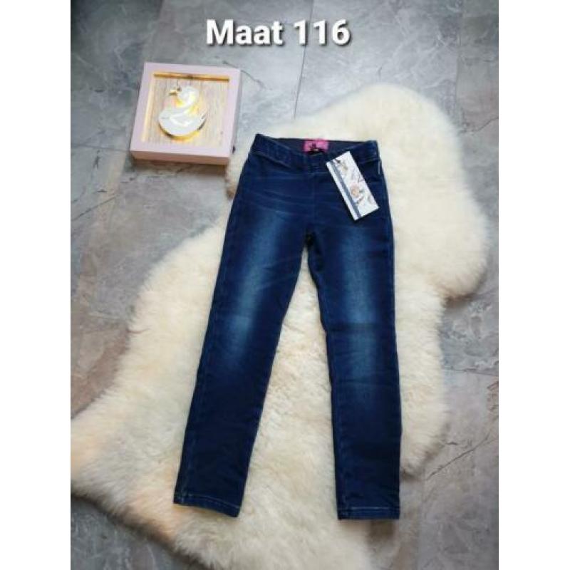 Maat 116 NIEUW Meisjes Tregging Broek VINROSE