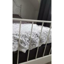 Ikea leirvik bed spijlenbed 160x200 landelijk brocant