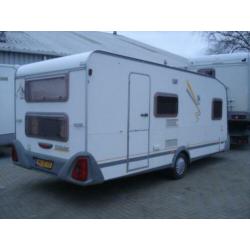 Knaus Sudwind 500 TKM + Voortent + Stapelbed