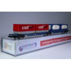Draagwagon type Sggnos 715, BTT en Crossraillading, DB AG