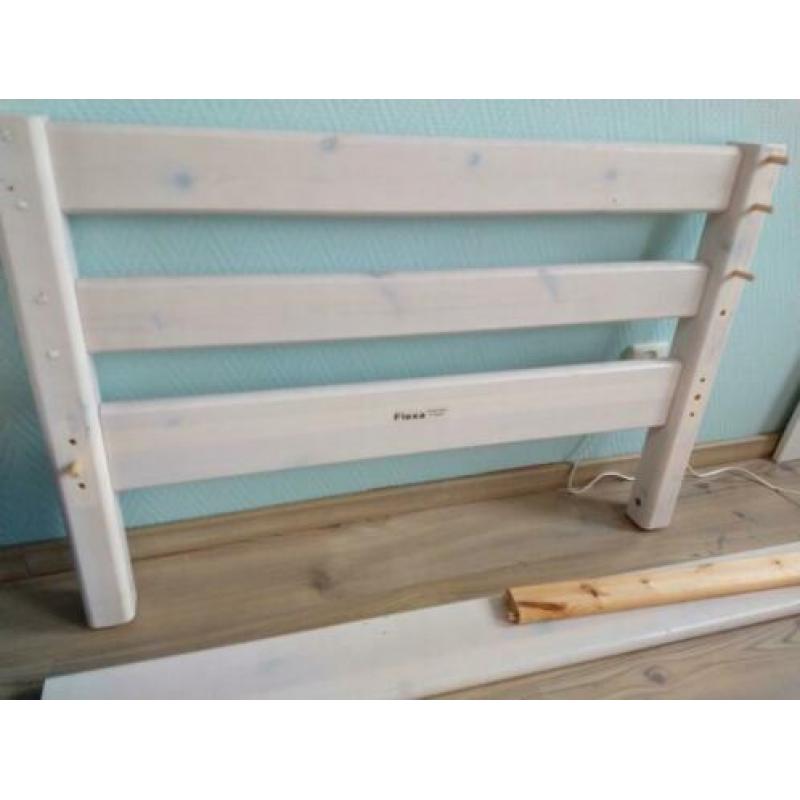 Flexa eenpersoons bed whitewash