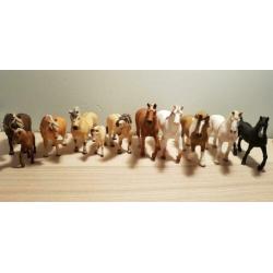 Schleich paarden / pony's en ruiters