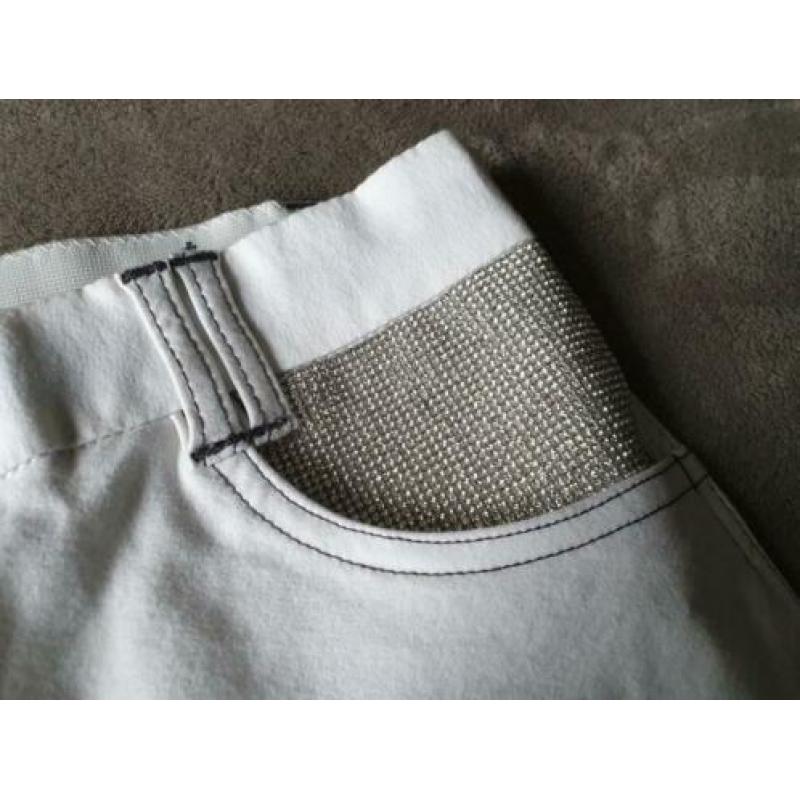 Nieuw La Valencio wedstrijdbroek, full seat nepleer, maat 40