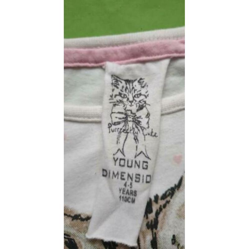 Young Dimension mensje shirt maat 110