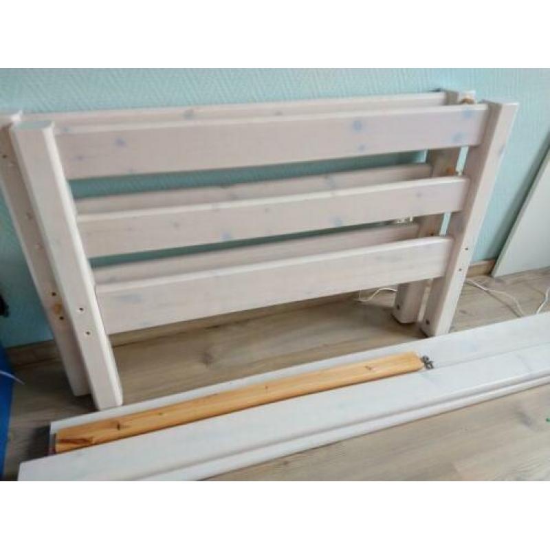 Flexa eenpersoons bed whitewash