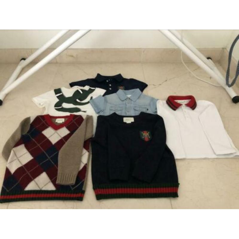 Gucci, moncler, stone island, dsquered2 maat 116