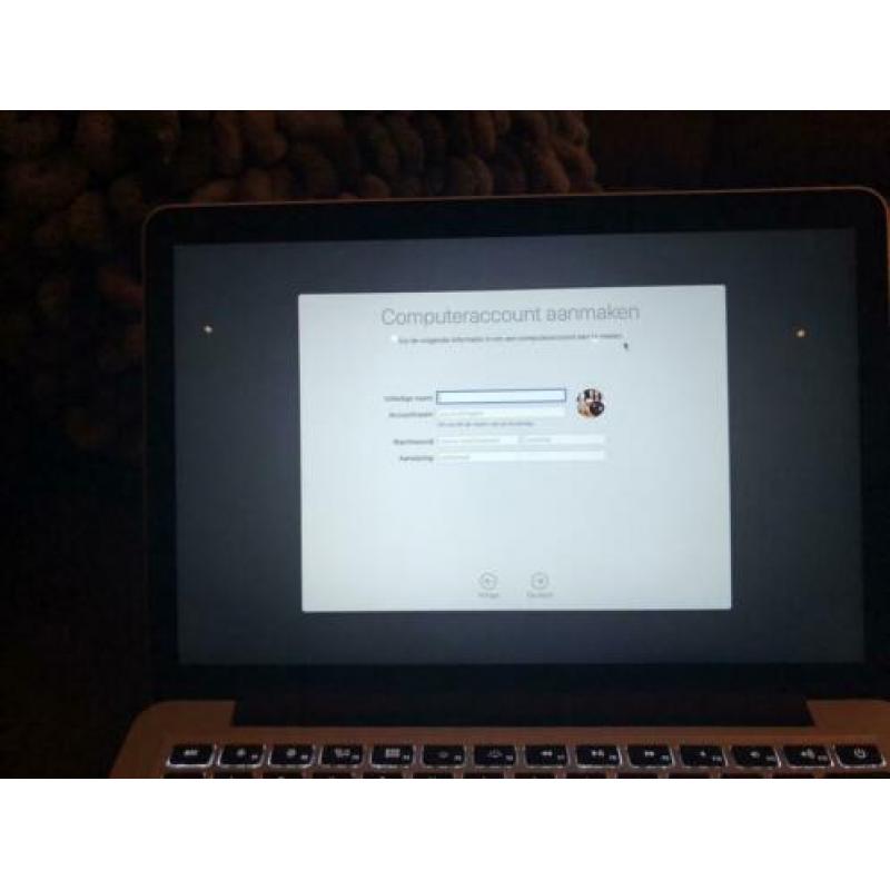 MacBook Pro met Retina scherm