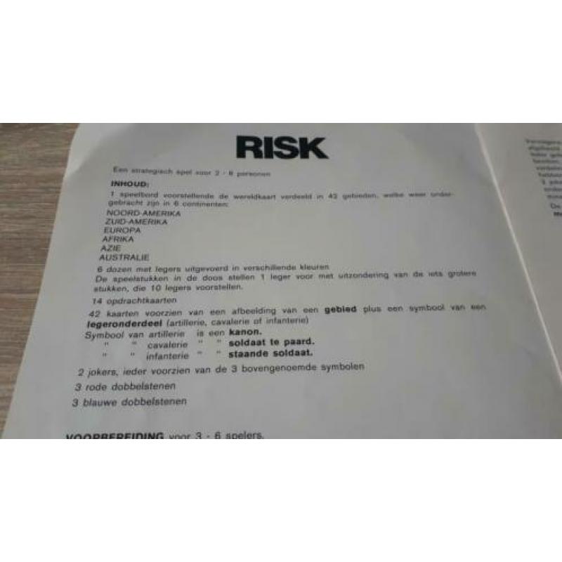 RISK RODE DOOS uitgever CLIPPER