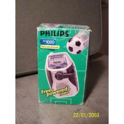 Philips radio, freepowered AE 1000.