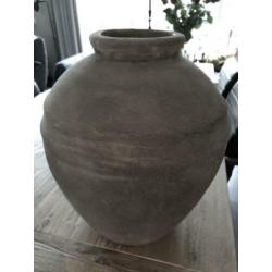 Landelijke vaas kruik pot